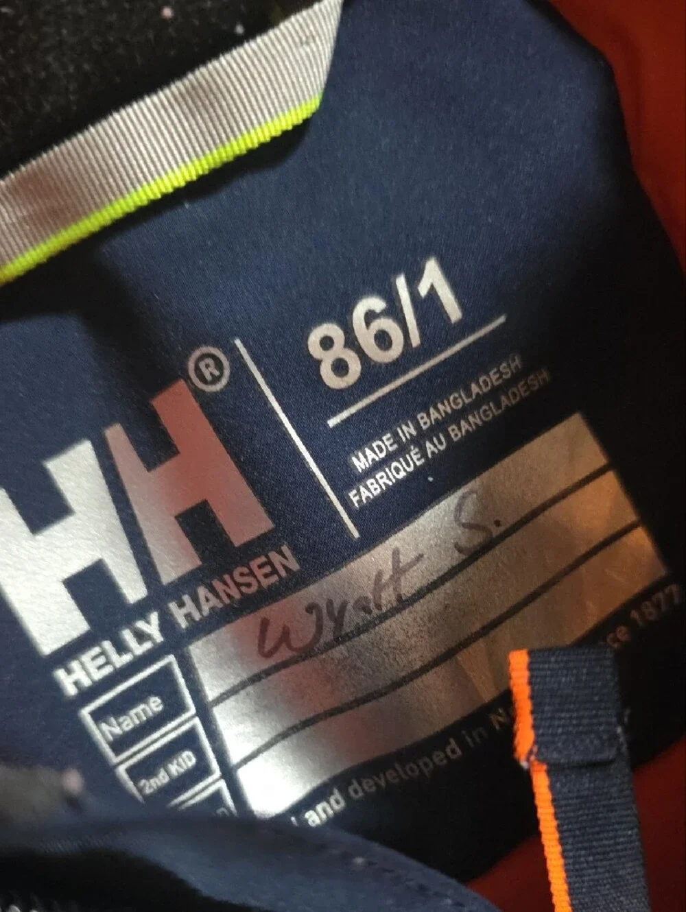 Helly Hansen insulated kids